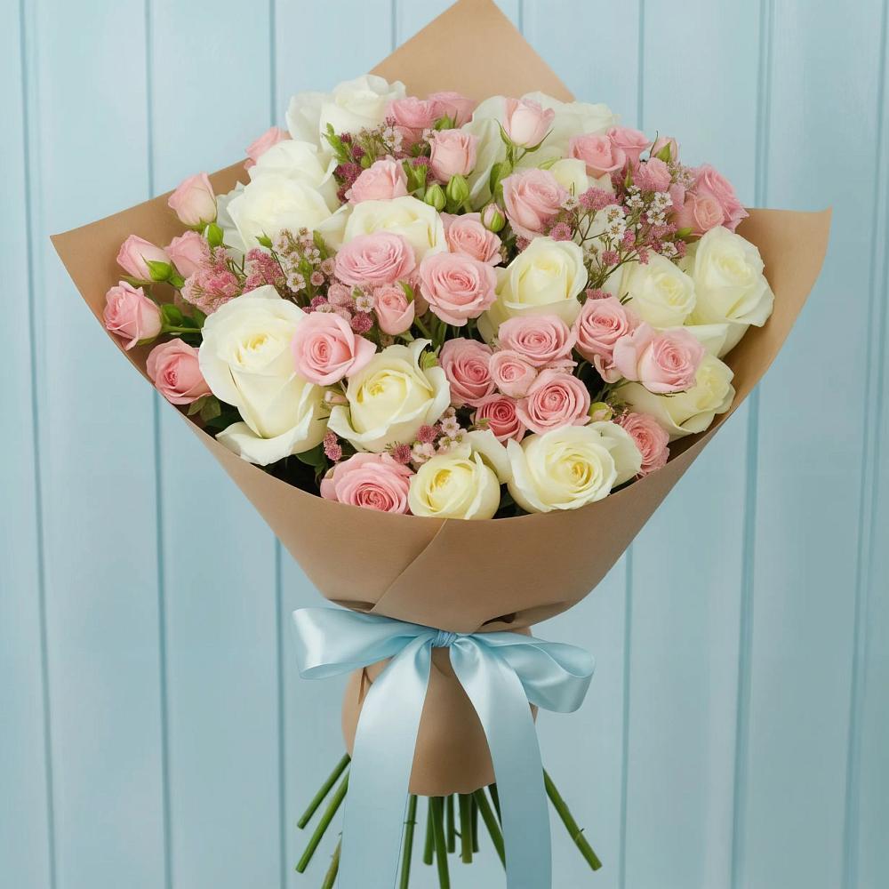 Букет цветов из: Розы в Шерловой Горе