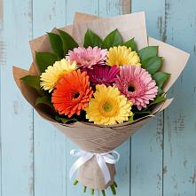 Букет цветов из:  Герберы в Шерловой Горе
