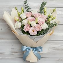 Букет цветов из:  Лизиантусы #REPLACE_PRED# Шерловой Горе