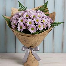 Букет цветов из:  Хризантемы #REPLACE_PRED# Шерловой Горе