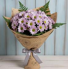 Букет цветов из:  Хризантемы в Шерловой Горе