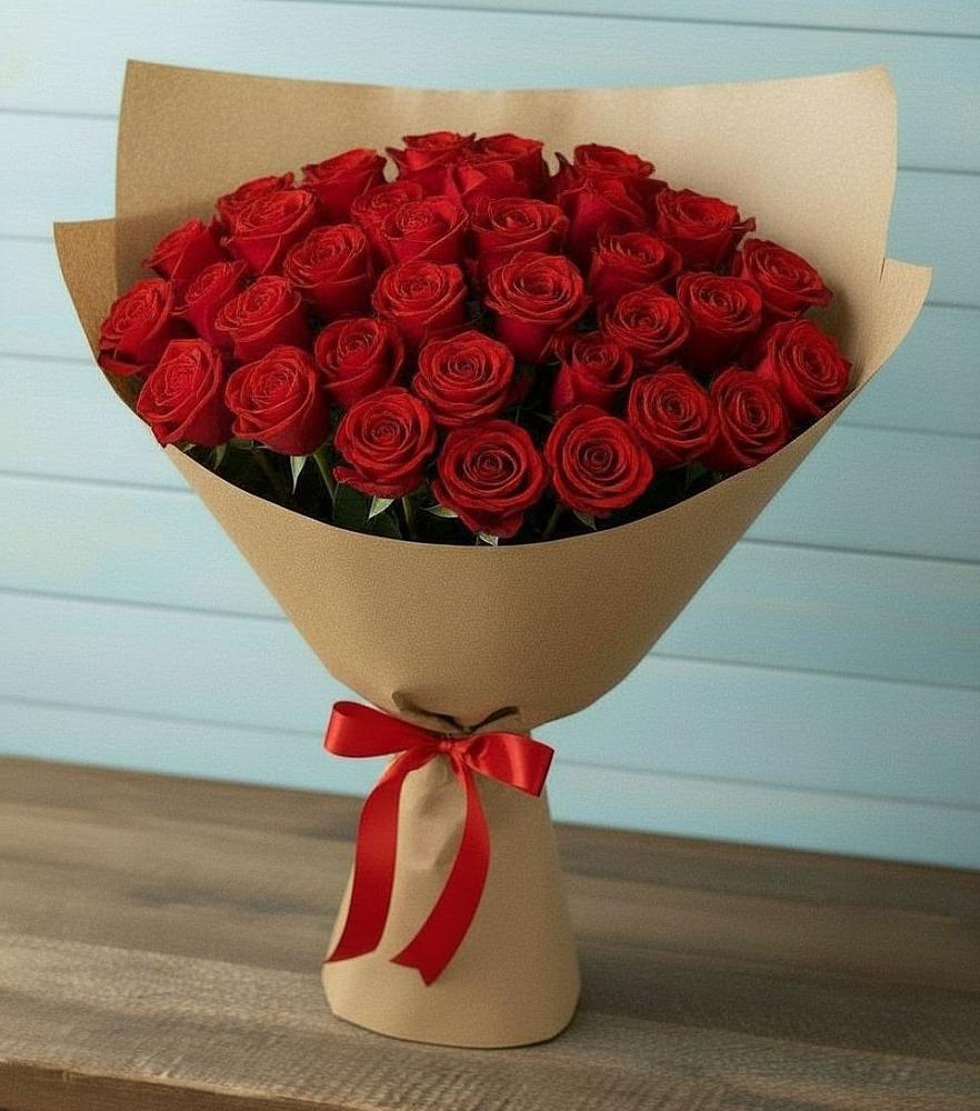 Букет Красные розы Милано в Шерловой Горе
