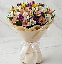 Букет цветов из:  Альстромерии в Шерловой Горе