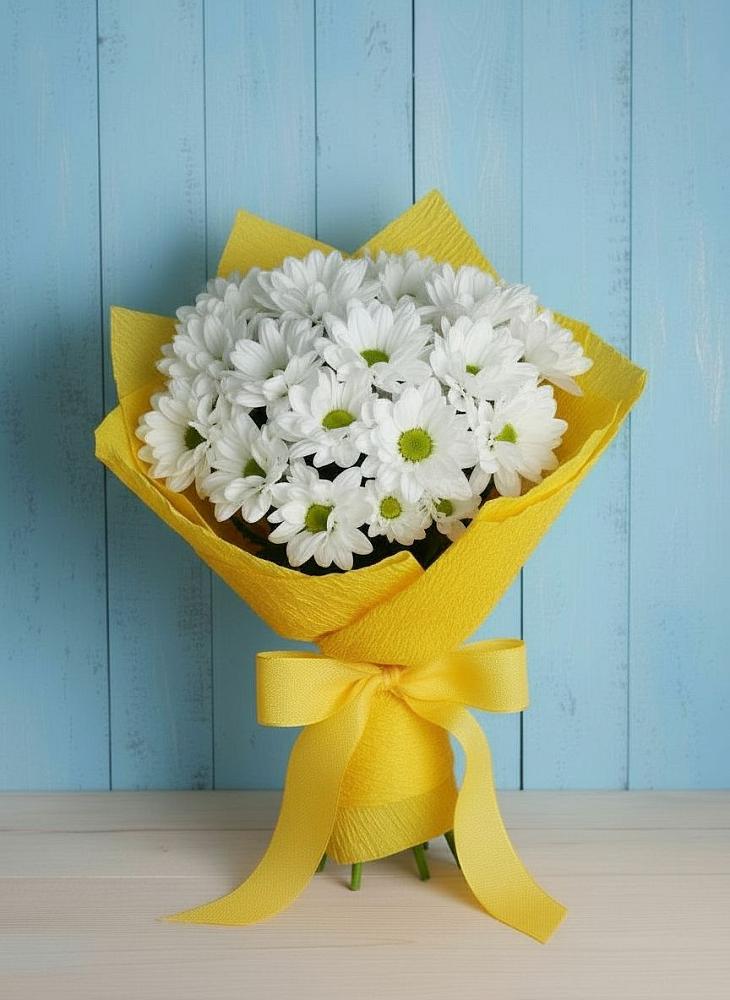 Букет цветов из: Хризантемы в Шерловой Горе