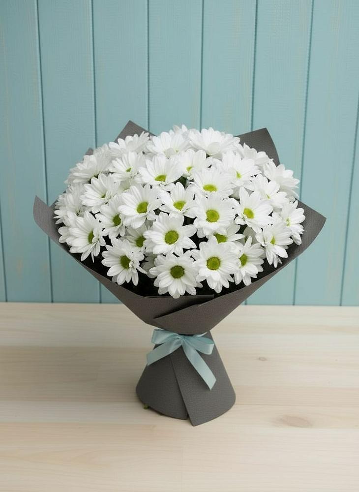 Букет цветов из: Хризантемы в Шерловой Горе