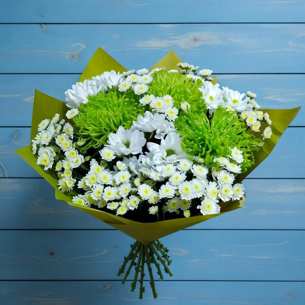 Букет цветов из: Хризантемы в Шерловой Горе