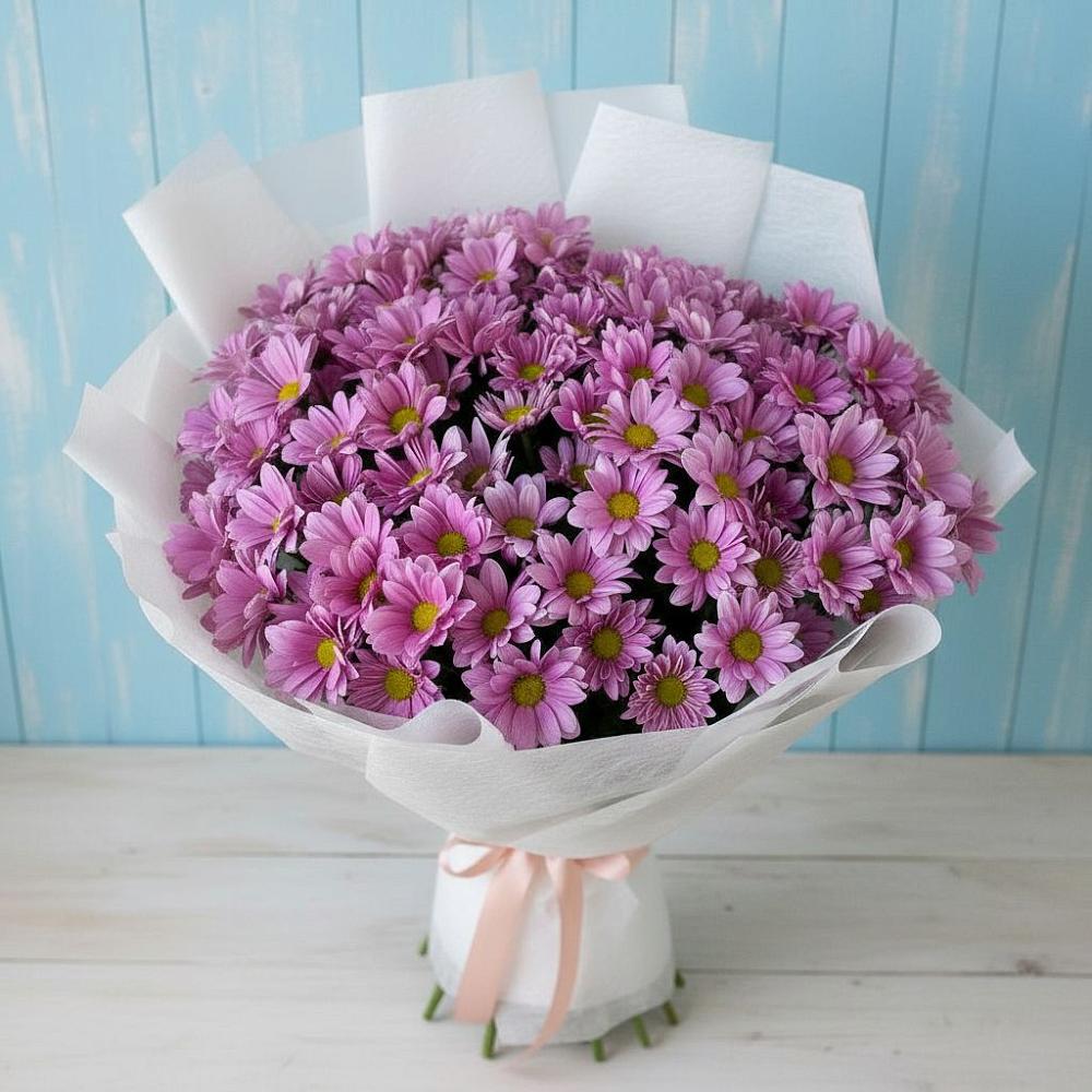 Букет цветов из: Хризантемы в Шерловой Горе