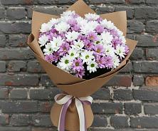 Букет цветов из:  Хризантемы в Шерловой Горе