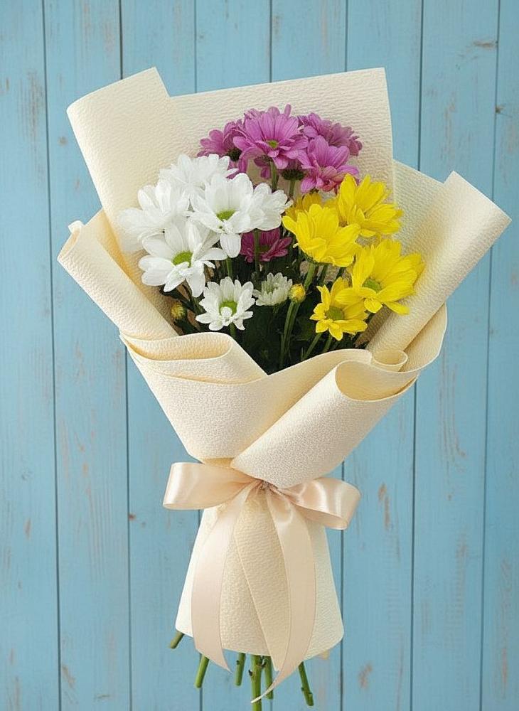 Букет цветов из: Хризантемы в Шерловой Горе