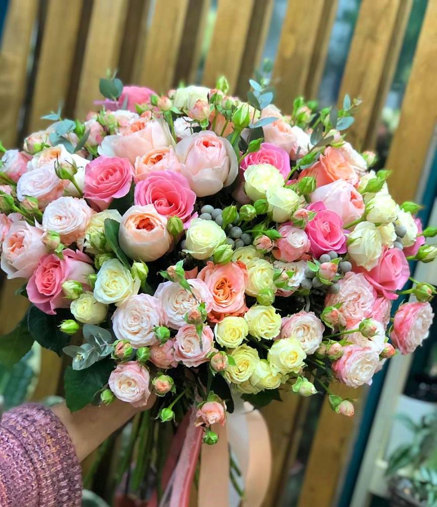 Букет цветов из: Розы в Шерловой Горе